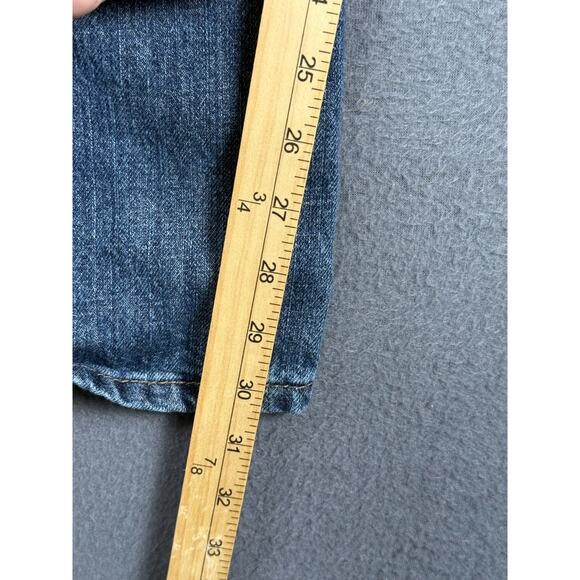 Levis 569 Jeans Mens 36x30 Blue Denim Baggy Loose Straight Relaxed Grunge Y2K - Picture 4 of 10